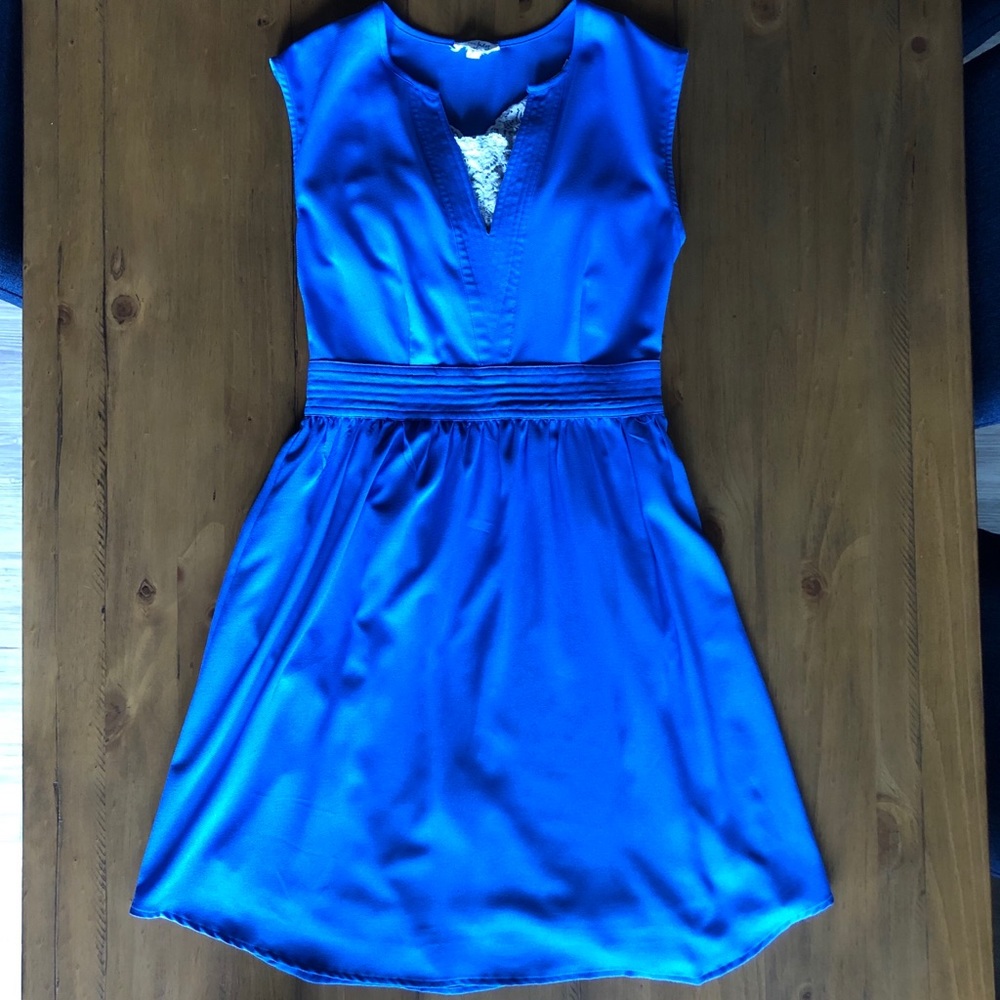 Maison Jules Cornflower Blue A-line Dress S